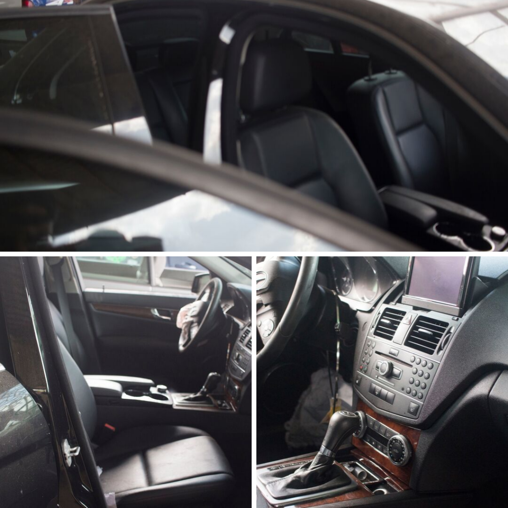 Mercedes interior