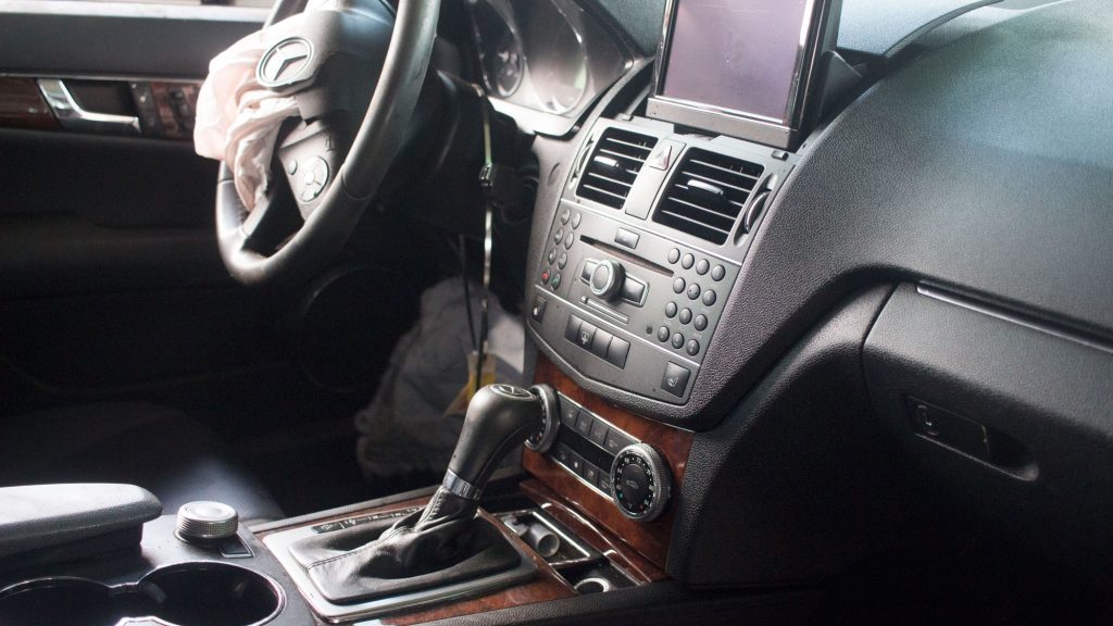 Mercedes interior