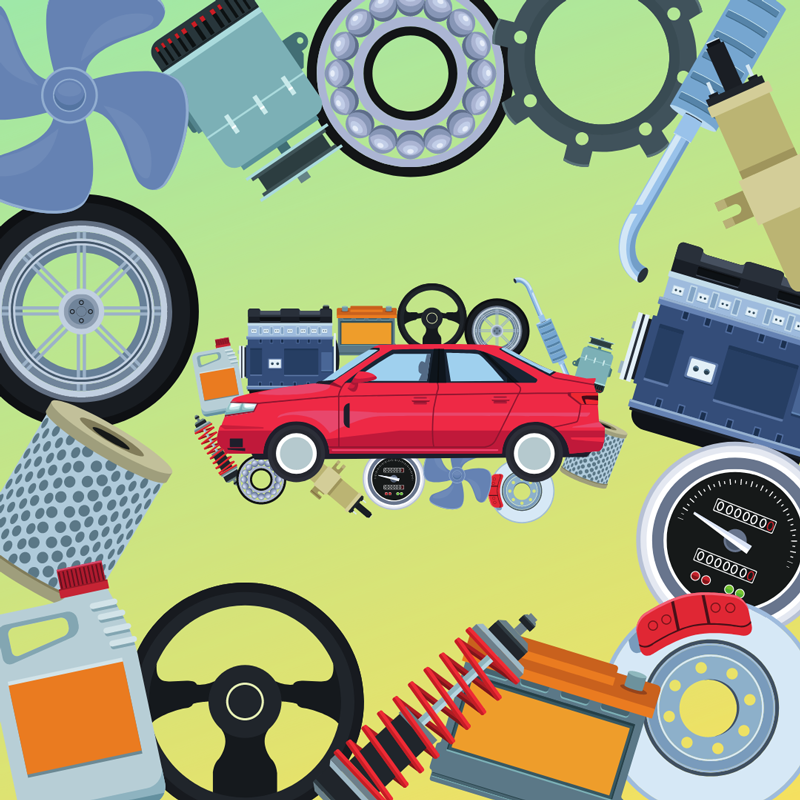 Original Equipment Manufacturer (OEM) car parts